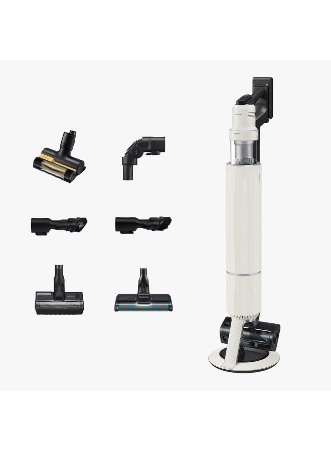 Samsung Bespoke Jet Cordless Stick Vacuum Cleaner, 100 Minute Run Time, 280W Suction Power, Ai Cleaning Mode, All-In-One Clean Station, Smart Wi-Fi, Black Chrometal, Vs28C9764Qg/Sg - Image 1