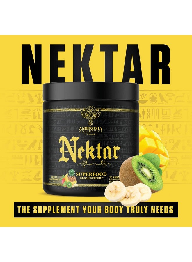 Ambrosia Nektar - Superfood Powder | Complete Health Supplement | 30 Servings (Fruit Symphony) - Image 4