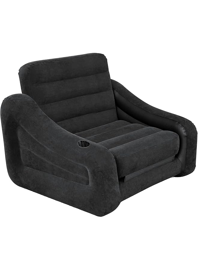 INTEX Inflatable Pull Out Chair Convertible Into Air Mattress - Image 5