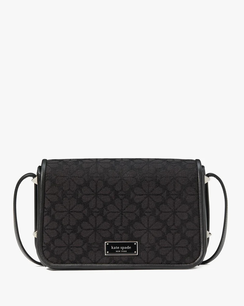 Kate Spade Spade Flower Jacquard Small Flap Crossbody