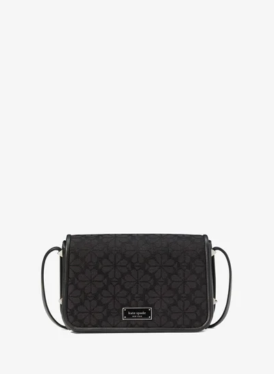 Kate Spade Spade Flower Jacquard Small Flap Crossbody