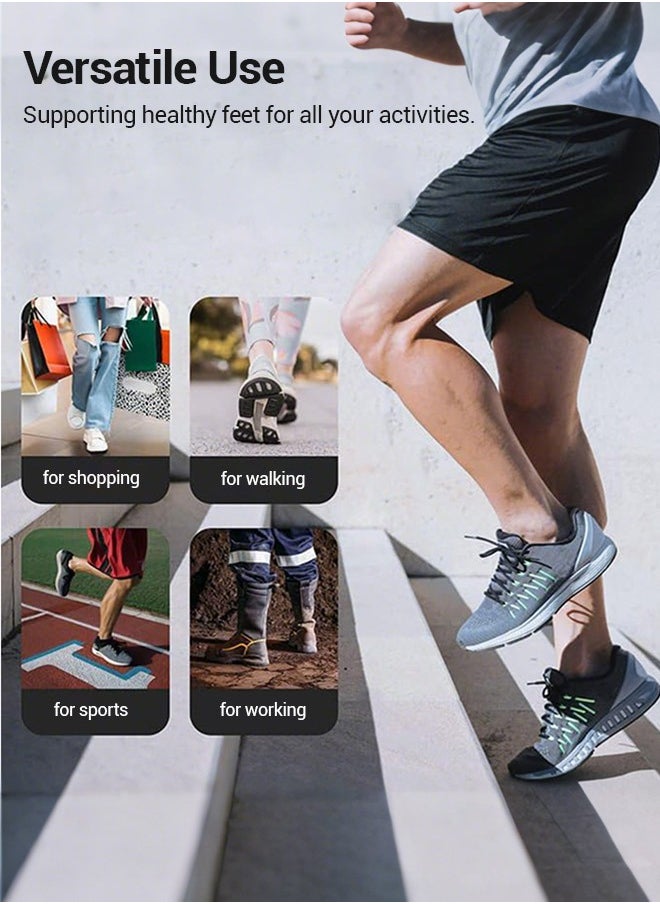 Foot Care Ortholite Breathable Shock Absorbing Sports Insoles for Running and Training Shoes with Arch Support (Sizes 39-41, 42-44)