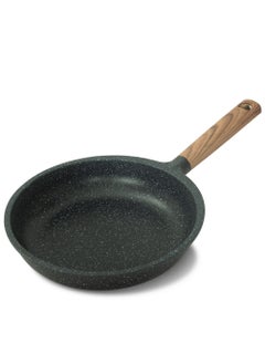Homeway HOMEWAY Marble Die Cast Aluminum Fry Pan 24cm – Nonstick, Durable, and Scratch-Resistant Cooking Pan  - Image 1