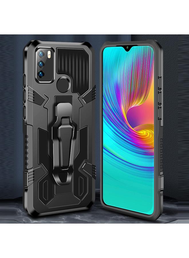 Zaboon Case For Infinix Hot 9 Play Machine Armor Warrior Shockproof PC + TPU Protective Case - Image 3
