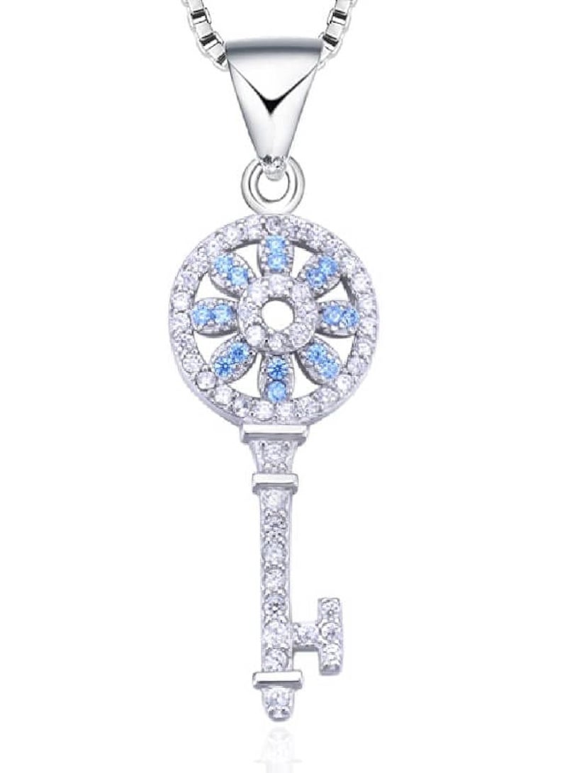 J.Rosée Swarovski Elements Crystal 18K Rose Gold Plated 925 Sterling Silver Pendant Necklace for Women Gift Packing J.Rosée Fashion Jewelry JR-1007 - Image 1