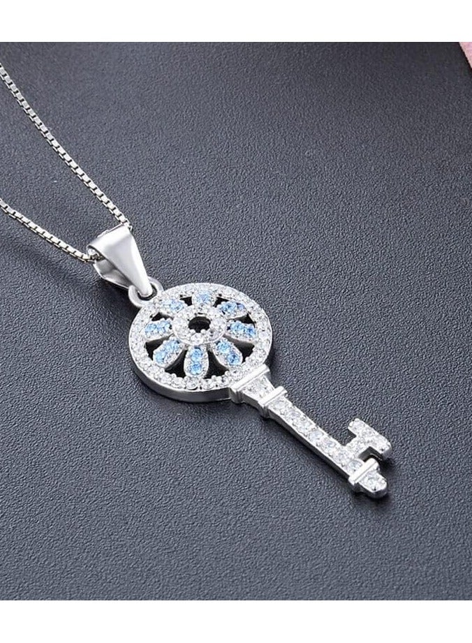 J.Rosée Swarovski Elements Crystal 18K Rose Gold Plated 925 Sterling Silver Pendant Necklace for Women Gift Packing J.Rosée Fashion Jewelry JR-1007 - Image 4