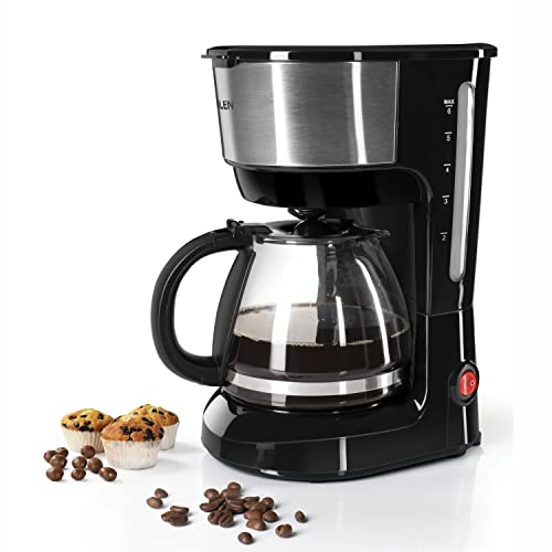 Glen Drip Coffee Maker Machine | Coffee Brewer Machine for Home & Office 750 ML | Anti-drip system 600 W | 6 Cups Drip Coffee Maker (9052CM) Made of ABS Plastic - Image 1