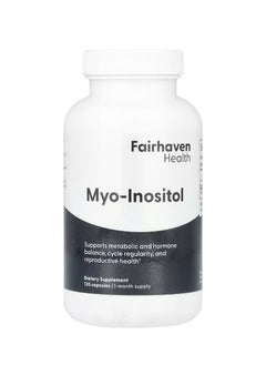 fairhaven health Myo-Inositol 2000 mg 120 Capsules (500 mg per Capsule)  - Image 2