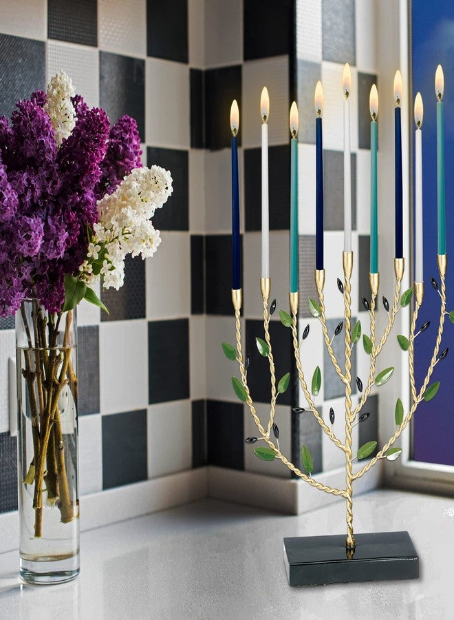 رايت لايت شموع رايت لايت ديلوكس الزرقاء والبيضاء لعيد حانوكا، عبوة كبيرة من 90 شمعة للمينورا - شموع حانوكا، هدايا، ديكور، هدايا حفلات، زينة، حفلة عيد الأنوار اليهودي - Image 3