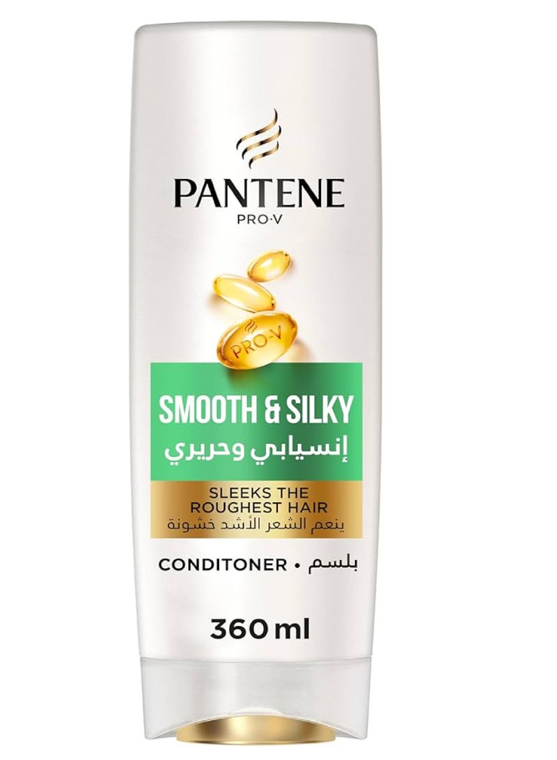 PANTENE SMOOTH&SILKY CONDITIONER 360ML