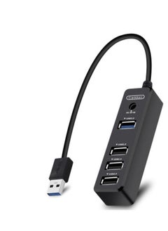 Earldom Laptop Docking Station USB3.0 to 3*USB 2.0 1*USB 3.0 Hub Adapter 5GBit/s Gigabit Ethernet for PC Laptop with No Need Driver