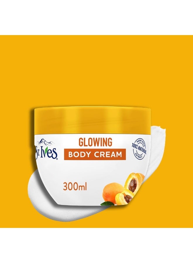 ST. Ives Glowing Body Cream With Apricot 300 ML - Image 4