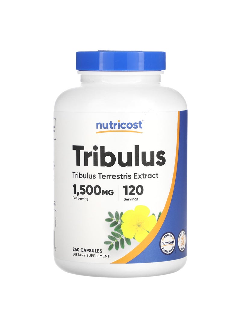 Tribulus, 240 Capsules (750 mg per Capsule)