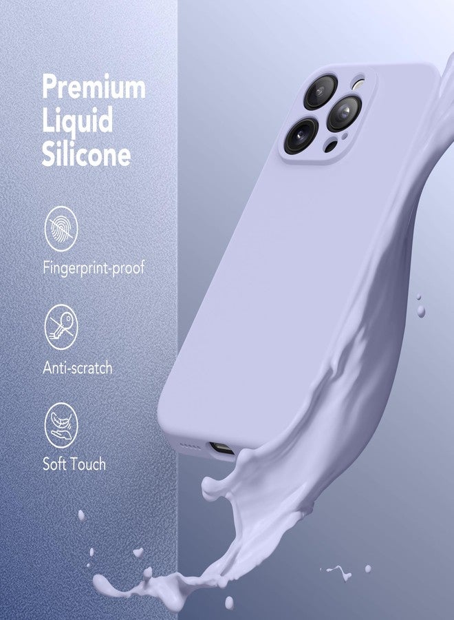 SuydanBox Magnetic for iPhone 13 Pro Max Case, Compatible with MagSafe, [Full Camera Protection][Screen Protector] Silicone Shockproof Protective Phone Case for iPhone 13 Pro Max 6.7", Lilac - Image 2