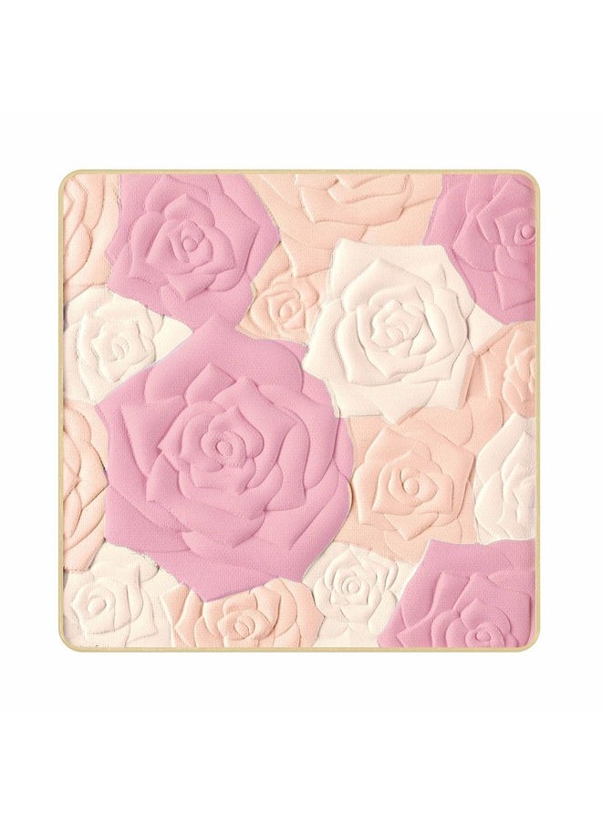ANNA SUI Rose Pressed Powder - Refill Only - Creates Silky Smooth Finish With Rich Radiance - Ultimate Coverage - Long-Lasting - 300 Pink - 0.49 Oz.  - Image 1