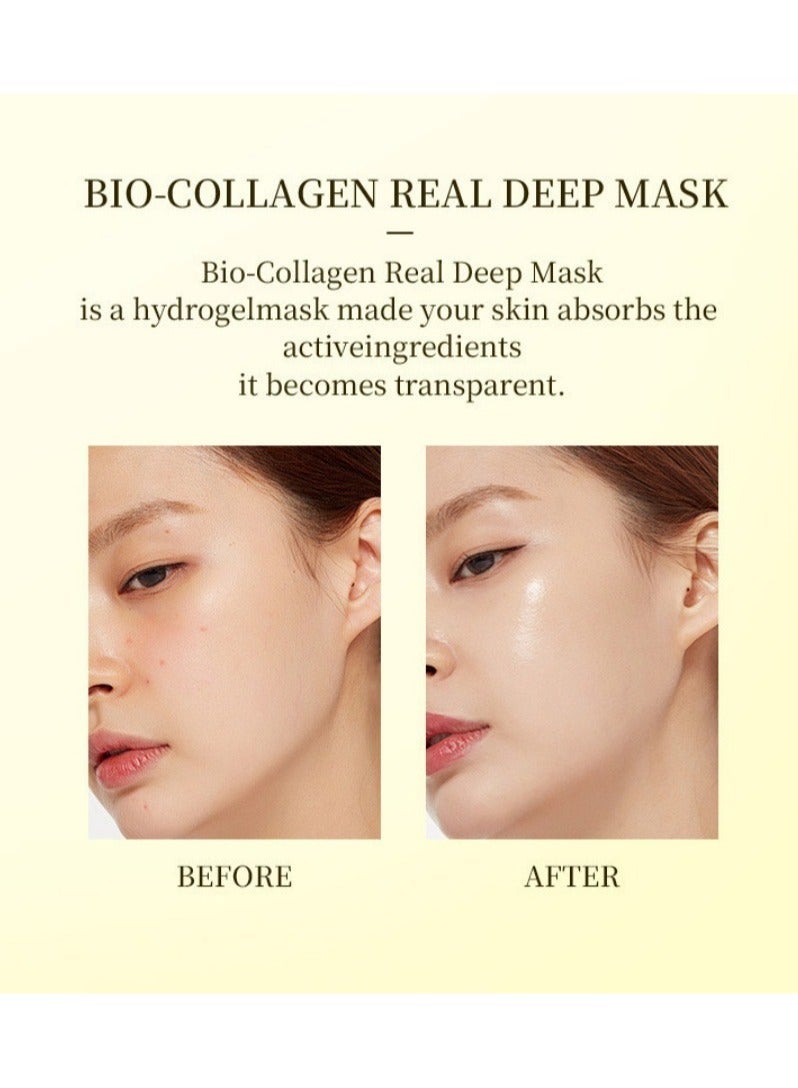 BIODANCE Deep-Layer Hyaluronic Acid Mask, Moisturizing, Hydrating, Shrinking Pores, Helps Hydrate and Smooth Skin, 34g x 4pcs - Image 3
