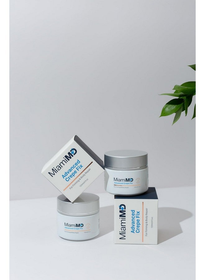 MiamiMD Miami MD Advanced Crepe Fix - Anti Aging and Skin Firming Cream For All Skin Types - Cruelty Free, Paraben Free Skin Care - 180 ml (6 fl oz) - Image 4