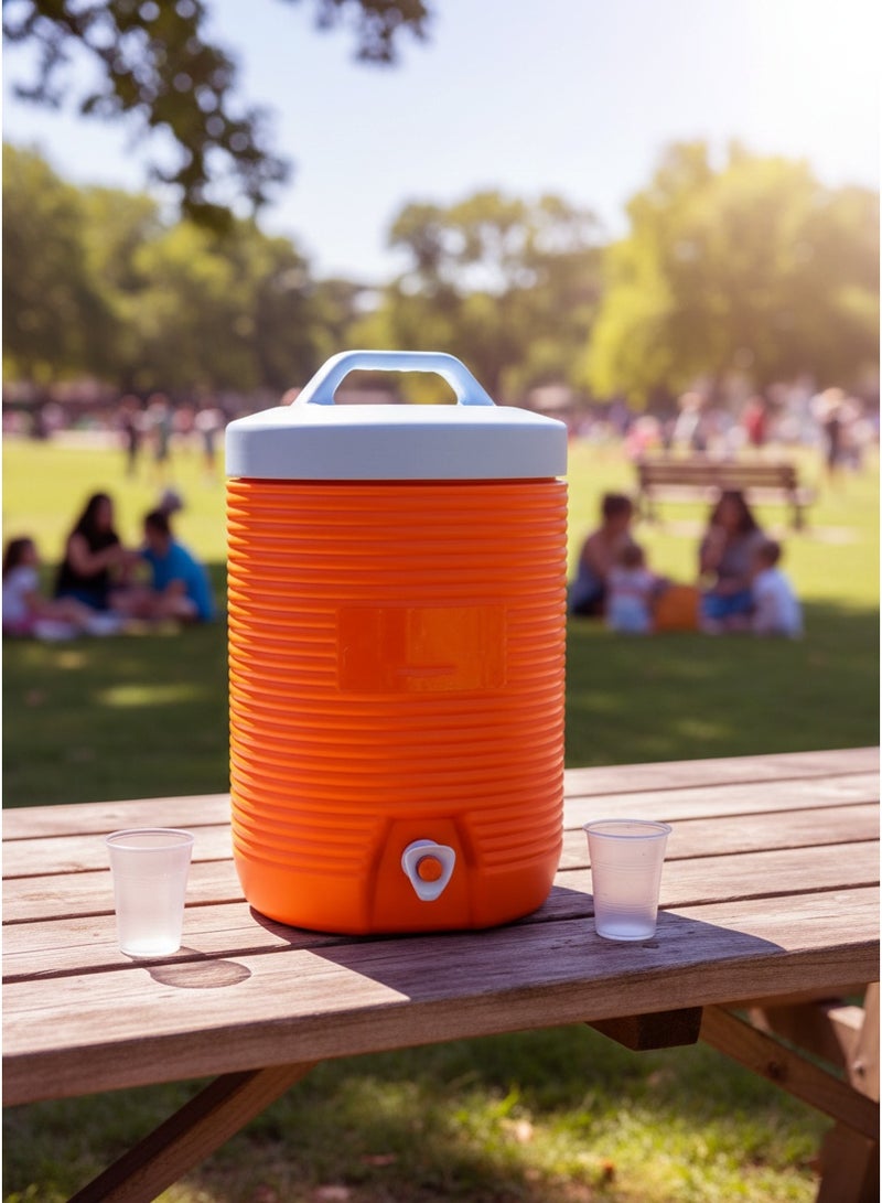 المرحومي ترمس مياه بسعة 8 لتر – مع غطاء محكم وصنبور سهل الاستخدام - Image 2