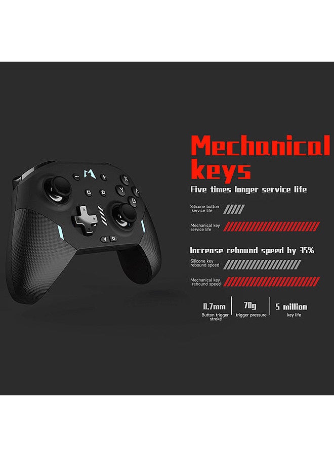 Generic - MOBAPAD HUBEN M9 BT Gamepad Wireless Game Controller For Nintendo Switch PC Android iOS Phone Joystick Gamepads - Image 1