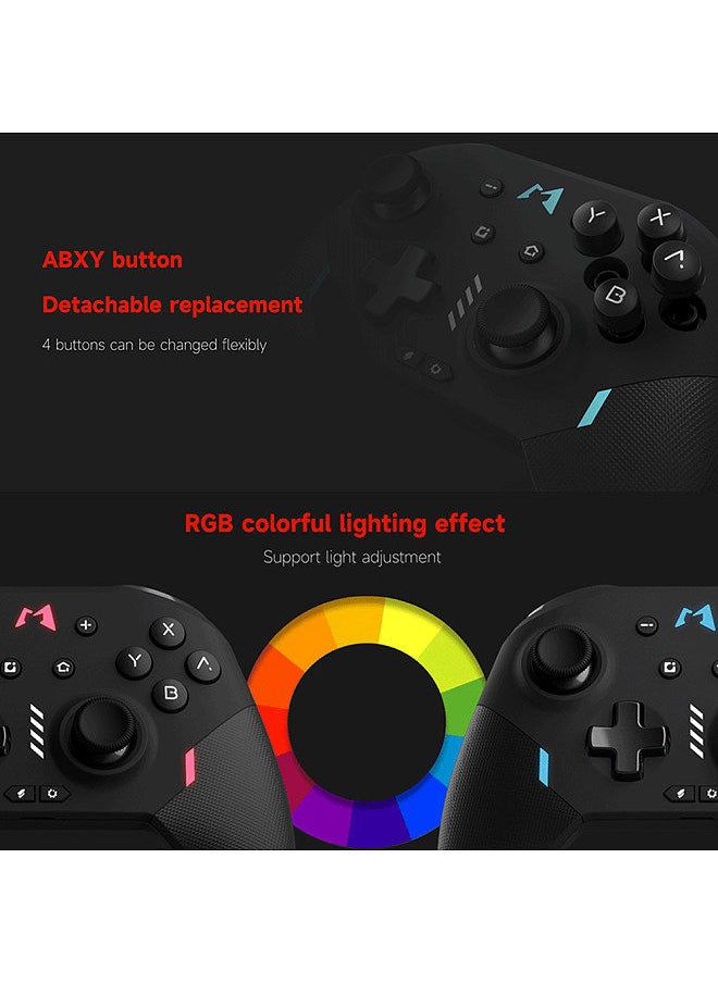 Generic - MOBAPAD HUBEN M9 BT Gamepad Wireless Game Controller For Nintendo Switch PC Android iOS Phone Joystick Gamepads - Image 1