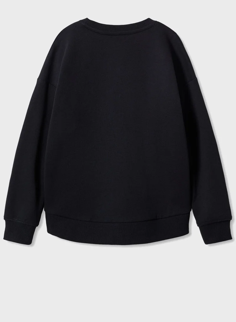 MANGO Kids Safari Season Sweatshirt