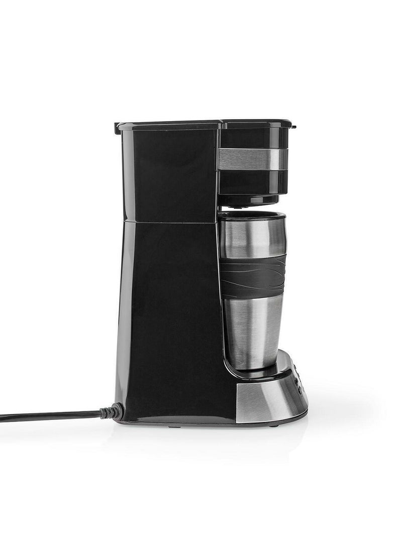 سونفير Automatic  Filter Coffee Maker/Machine with LCD/Timer+Travel Mug(SF-3566) 0.42 L 750 W SF-3566 black - Image 3