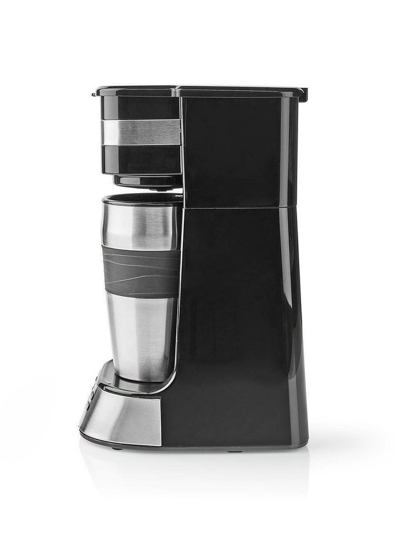 سونفير Automatic  Filter Coffee Maker/Machine with LCD/Timer+Travel Mug(SF-3566) 0.42 L 750 W SF-3566 black - Image 5