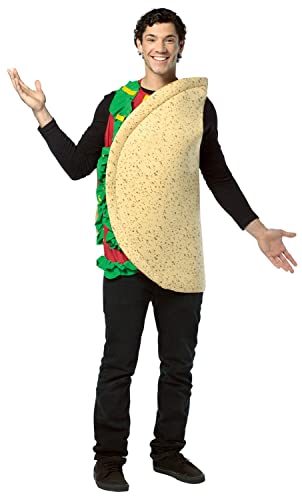 Rasta Imposta Lightweight Taco Costume, Multi-Colored, One Size - Image 5
