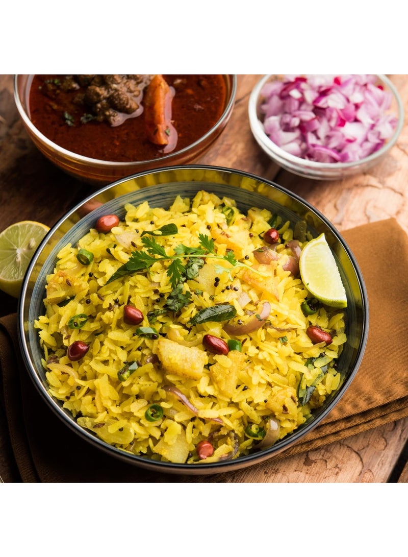 Priya Quick Poha  | 180g  I Khatta Meetha Instant Poha | Ready to Eat | Healthy Snacks | Instant Poha Mix For Breakfast | Camping Food - Image 3