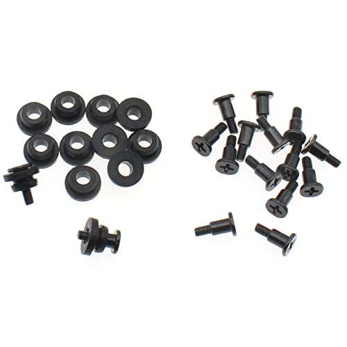 FDXGYH 12 Pcs Hard Disk Drive Screws and Shock Absorption Rubber Washer Kit for 3.5 inch HDD PC Hard Disk Drive Mounting Accessories - Image 2
