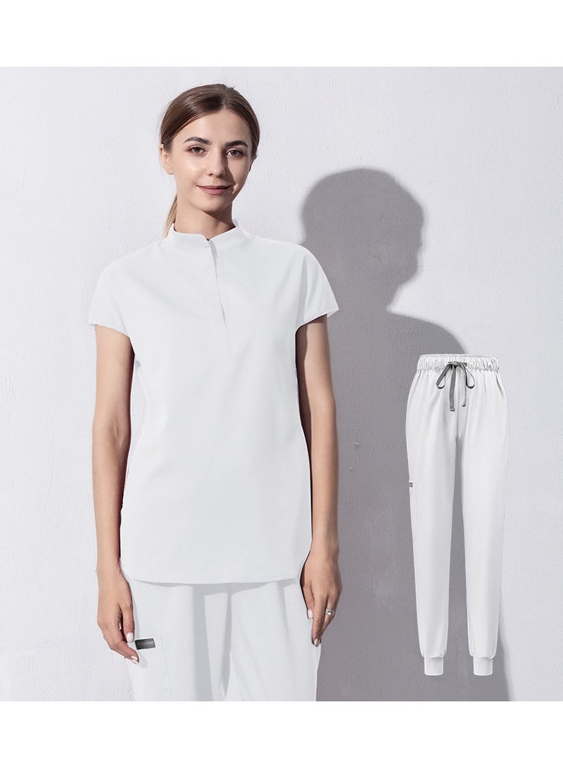 NiaaHinn High - end Elastic Stand - Collar Medical Sportswear Set: The Ideal Choice for Professional Medical Care and Comfortable Experience - Image 1