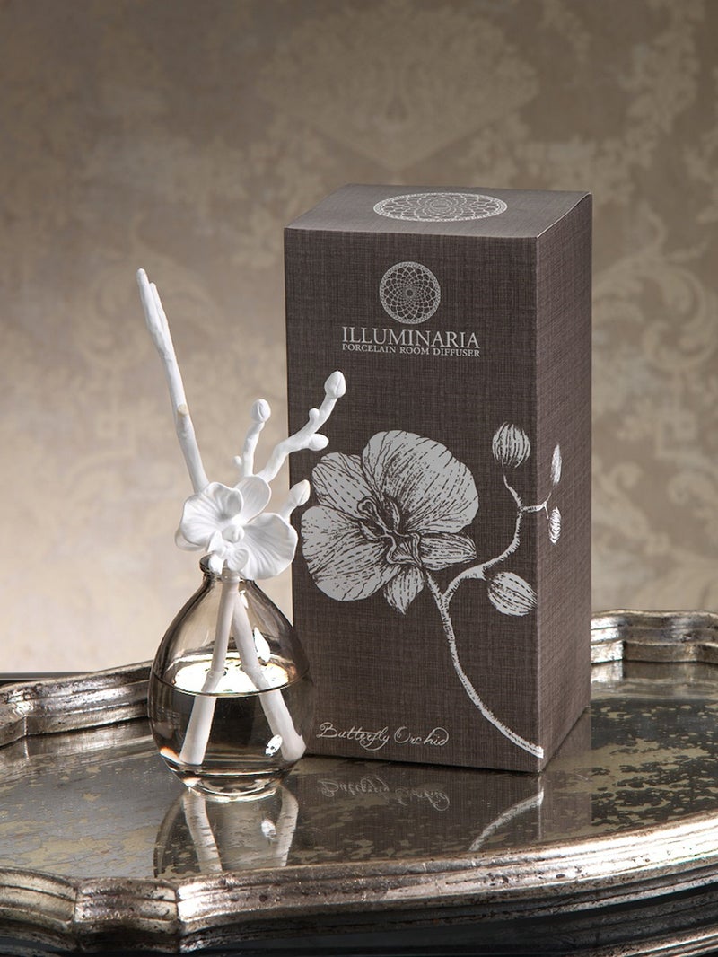 Zodax Essence of Jasmine ILLUMINARIA Branch Porcelain Diffuser - Image 3