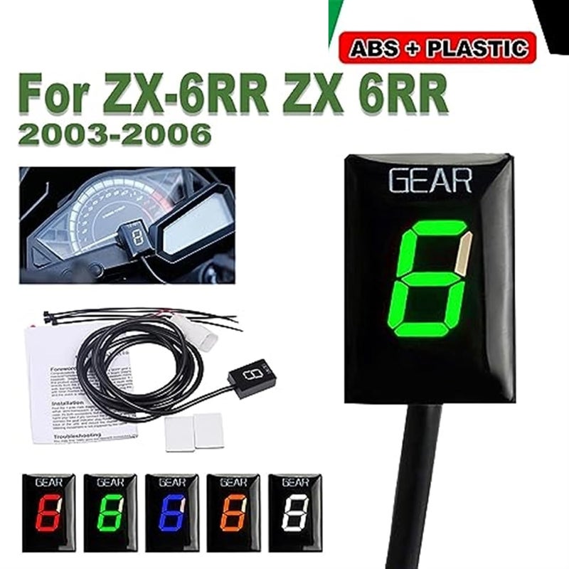 Wivplex Motorcycle Gear Indicator with 1-6 Gear Display - Image 5
