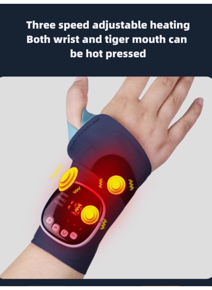 Hand Massager, Wrist Massager, Electric Heating Wrist Guard, Hot Compress Without Remote Control