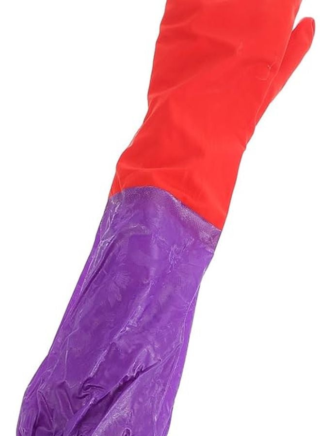 Extra Long Water Resistant Aquarium Gloves for Fish Tank Water Change with Secure Elastic Cuffs 1 Pair - Image 4