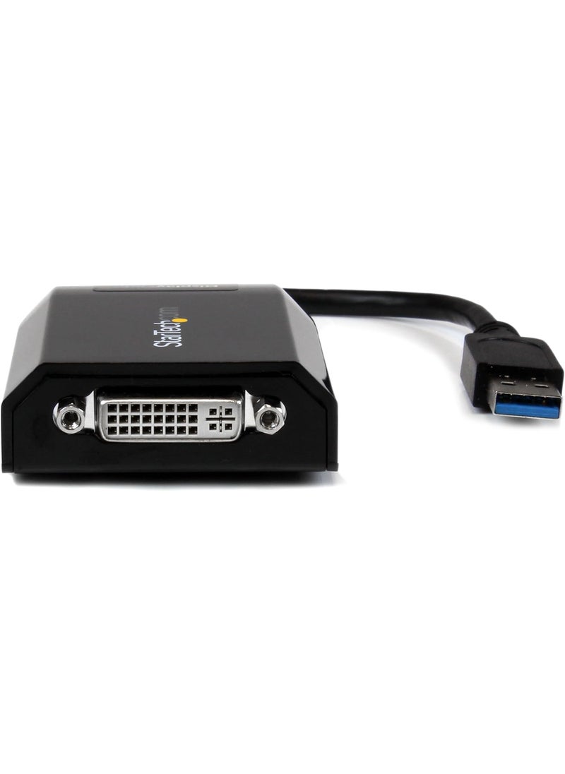 StarTech StarTechcom USB 30 to DVI  VGA Adapter  2048x1152  External Video  Graphics Card  Dual Monitor Display Adapter Cable  Supports Mac  Windows USB32DVIPRO  - Image 3