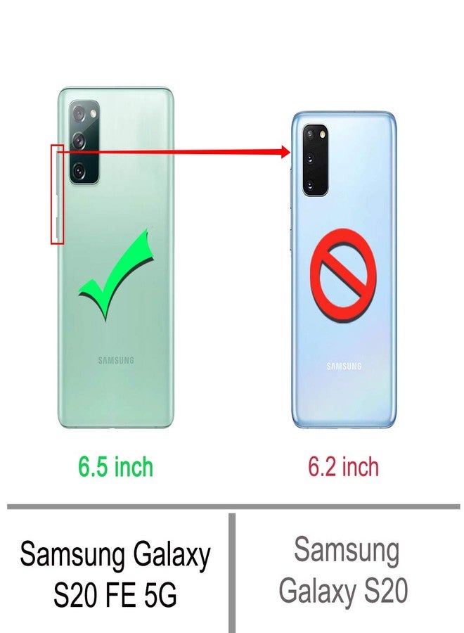 أوسوفر جراب Osophter لهاتف Galaxy S20 FE 5G، شفاف، زوايا معززة، مصنوع من مادة TPU المرنة الماصة للصدمات، غطاء هاتف محمول لهاتف Samsung Galaxy S20 FE 5G (شفاف) - Image 2