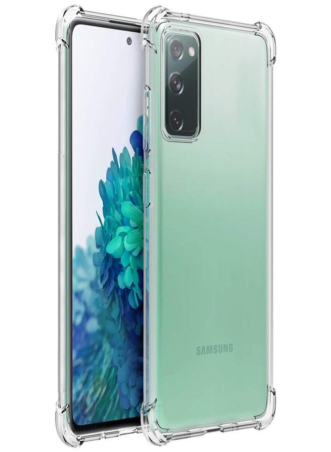 أوسوفر جراب Osophter لهاتف Galaxy S20 FE 5G، شفاف، زوايا معززة، مصنوع من مادة TPU المرنة الماصة للصدمات، غطاء هاتف محمول لهاتف Samsung Galaxy S20 FE 5G (شفاف) - Image 1