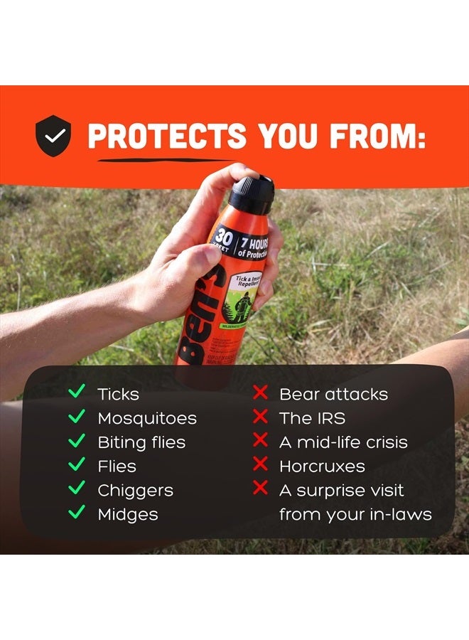 Ben's Tick & Insect Repellent Eco Spray - Bug Spray with 30% DEET for Mosquitoes, Ticks & More - Up to 7 Hours of Protection - Fragrance-Free - 6 oz (2 Pack) - Image 4