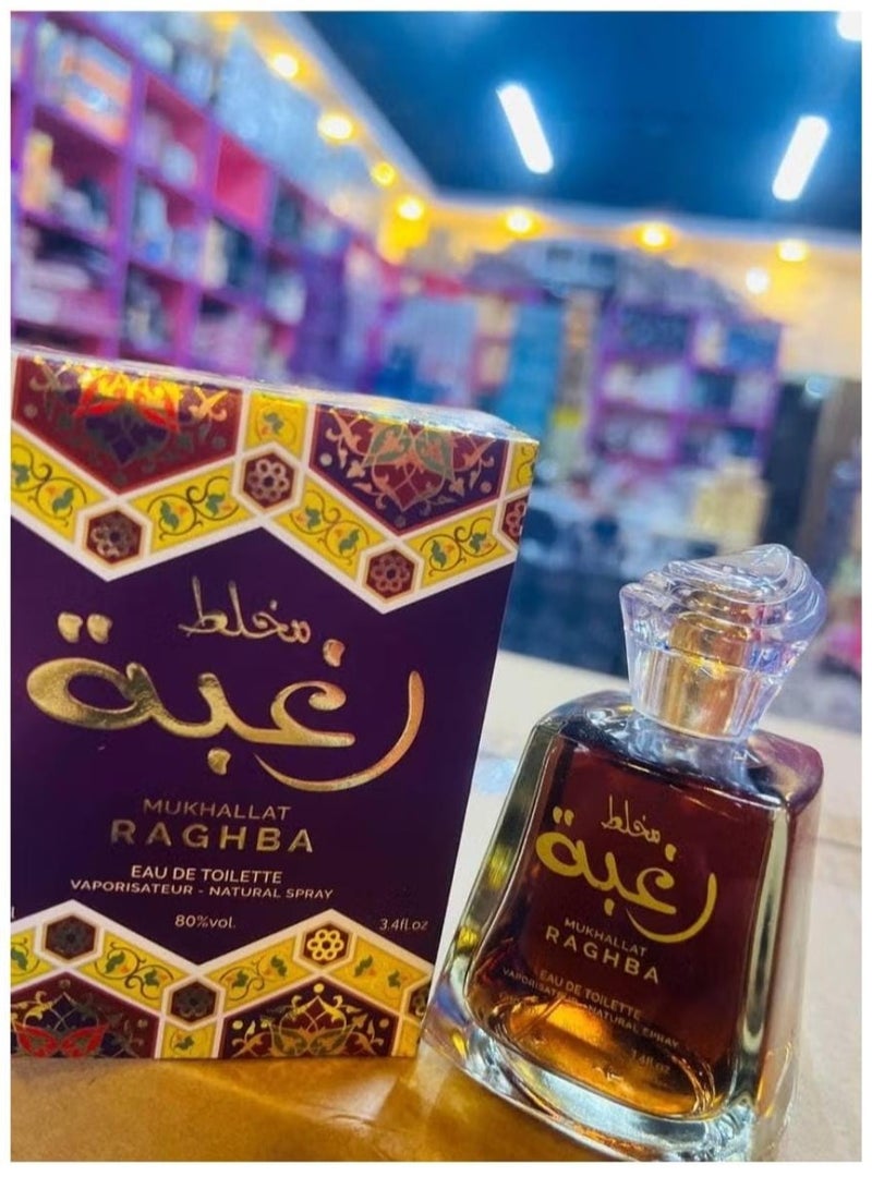 RAGHBA Mukhallat Raghba perfume 100 ml