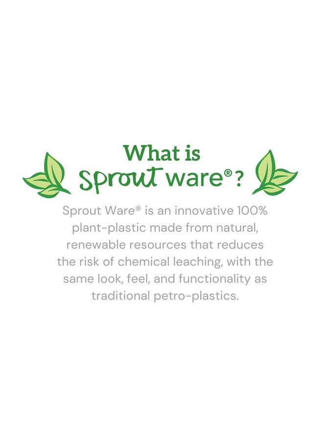 جرين سبراوتس براعم خضراء براعم خضراء شفاط الأنف وير مصنوع من النباتات + السيليكون، أخضر - Image 1