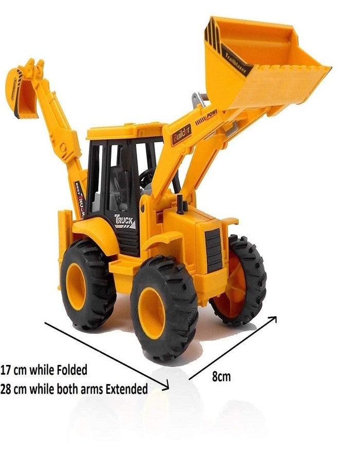 VARIYA ENTERPRISE Construction Bulldozer Excavator Loader Truck Vehicles for Kids Building Vehicle Engineer Toys for 3 4 5 Year Boy Toddlers Unbreakable Toy for Kid (201-11) - Image 2