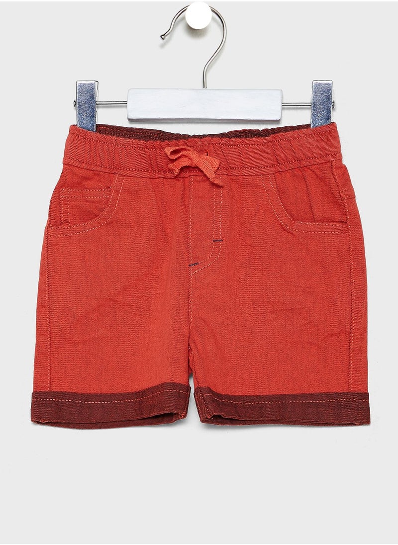 Babybol - Infant Printed T-Shirt + Shorts Set - Image 1