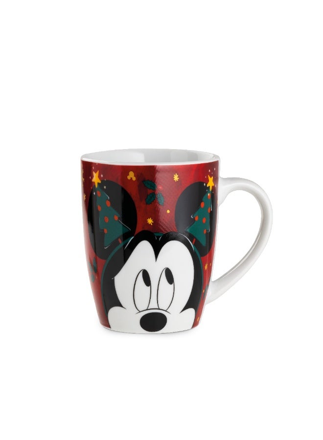Egan Winter Magic Mug 430 ml – Premium Porcelain Disney Cup | Festive Holiday Mug for Coffee, Tea & Hot Chocolate | Microwave & Dishwasher Safe (MICKEY MOUSE)