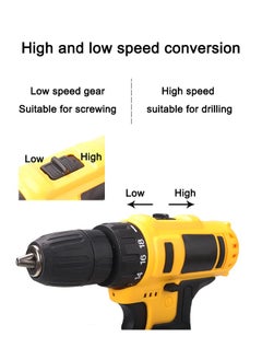 WAMIT Cordless Drill,48V Power Tool,3/8'' Keyless Chuck,25+3 Clutch,2 Li-Ion Batteries and Home Charger Kit  - Image 2