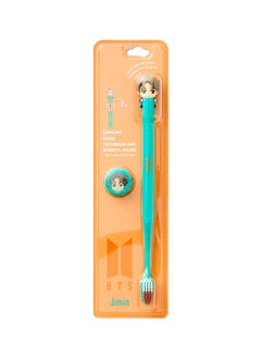 BTS K-Pop Idols Goods Jimin Character Figure Toothbrush with Convenient Magnetic Holder Toothbrush ‎2.9 x 1.1 x 10.4inch  - Image 1