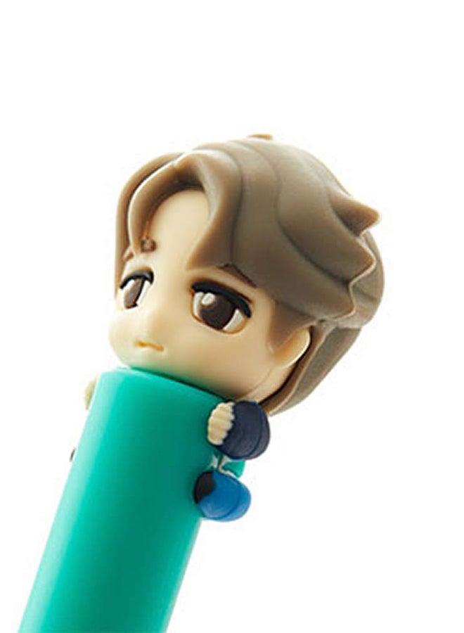 BTS K-Pop Idols Goods Jimin Character Figure Toothbrush with Convenient Magnetic Holder Toothbrush ‎2.9 x 1.1 x 10.4inch - Image 2