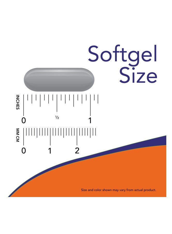 now Molecularly Distilled Omega-3 Dietary Supplement 30 Softgels - Image 4