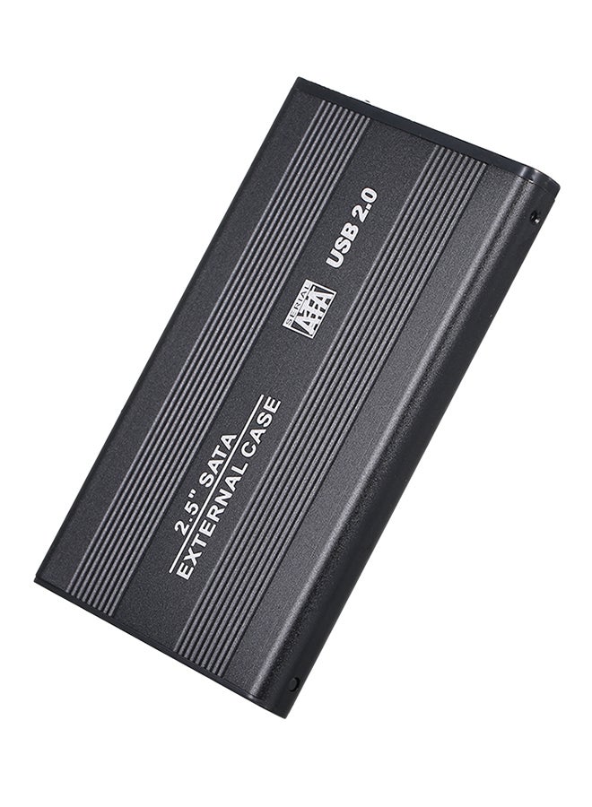 علبة محول من USB إلى SATA لمحرك الأقراص الصلبة مع ملحقات أسود/فضي - Image 4