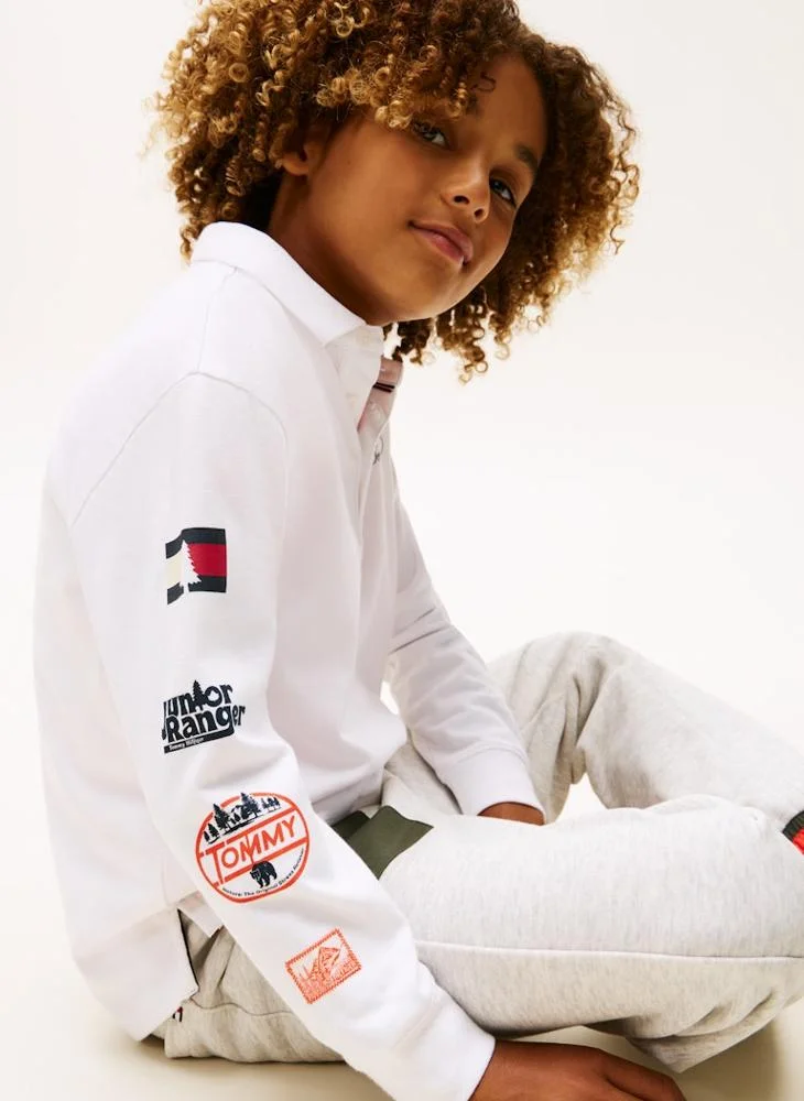 TOMMY HILFIGER Kids Graphic Polo